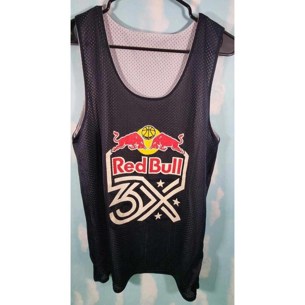 Red Bull 3X Basketball Jersey Performance Athletic Tank Top